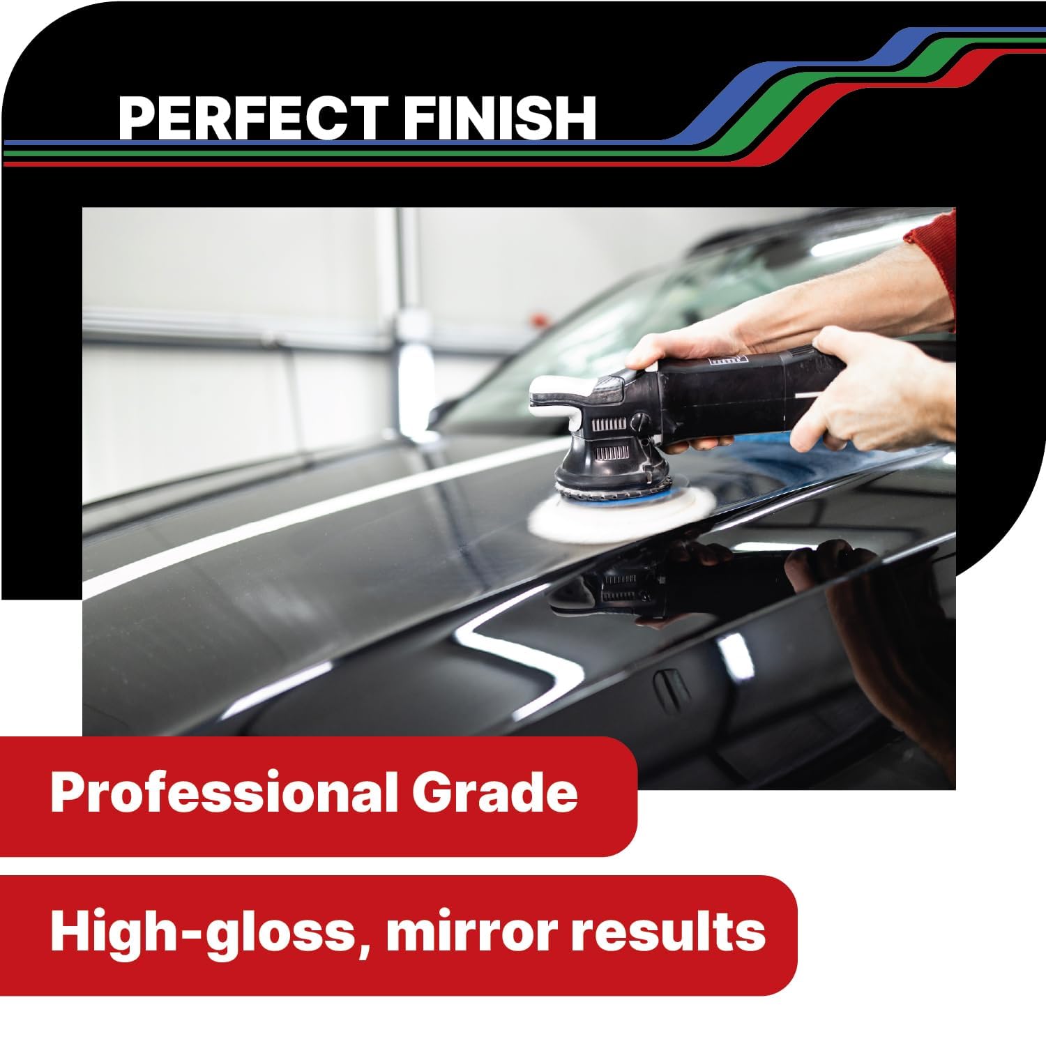 Paint Correction Compounds Step 1, 2, 3, Swirl Remover 8oz Kits, with a Towel, Silicone-Free, Clear Coat Safe Scratch
