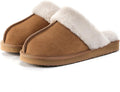 Fuzzy Slippers for Women Cozy Faux Fur House Shoes Memory Foam Slippers | Winter, Warm Slippers, Indoor and Outdoor