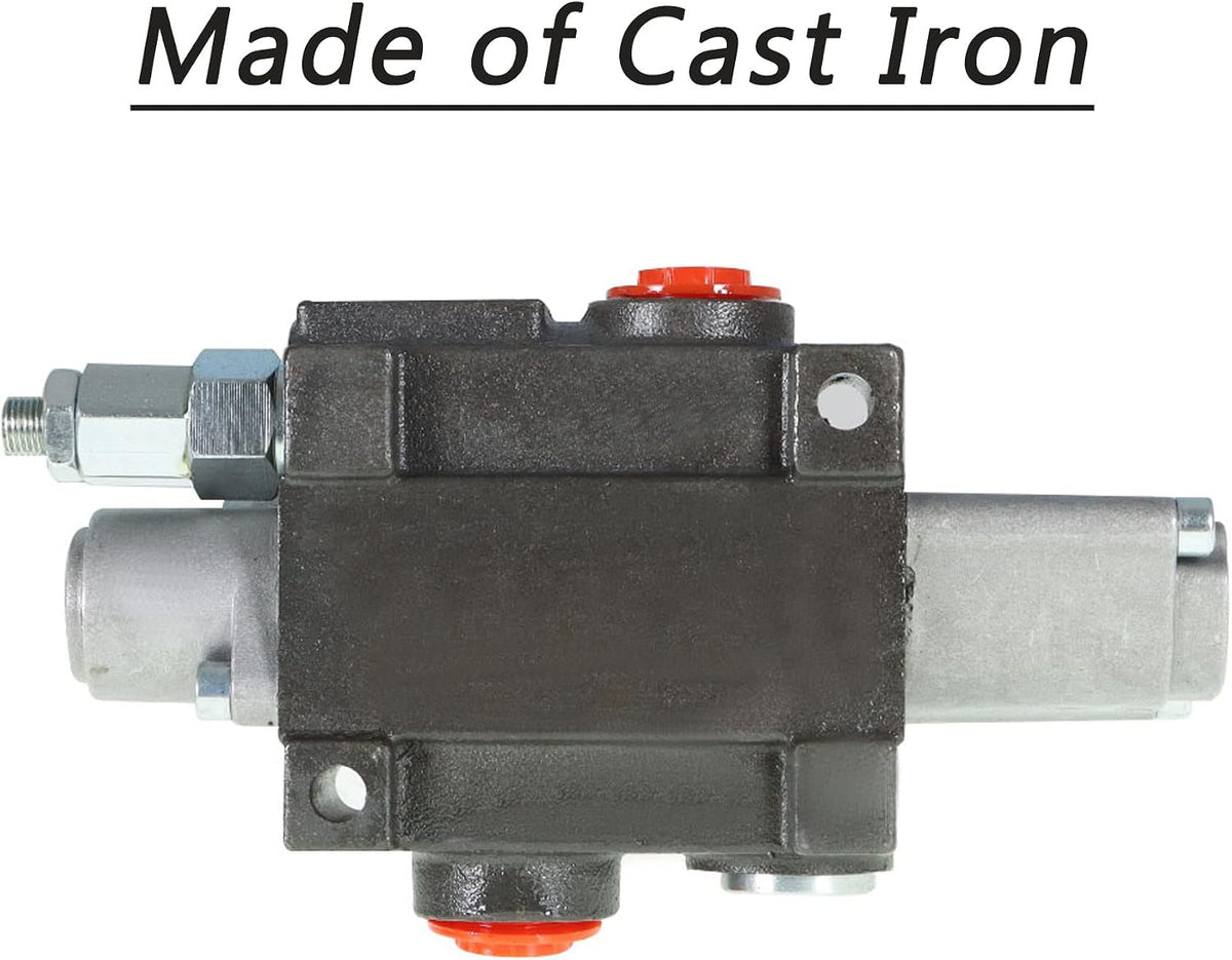kimllier Hydraulic Directional Control Valve 1 Spool 13GPM 3600PSI BSPP