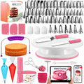 200PCs Cake Decorating Kit with Video Course for Beginners & Pros
