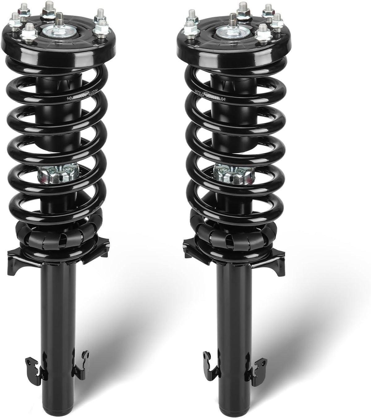Front Complete Struts Assembly Fit for Honda Accord 2.4L 3.5L FWD 2008-2012(Exc. LX LXP Models), Shock Absorber w/Coil Spring, Replace for 172562L 172562R