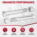 6PCS Mini Excavator Pins 0.98in/25mm Compatible with Small Excavator