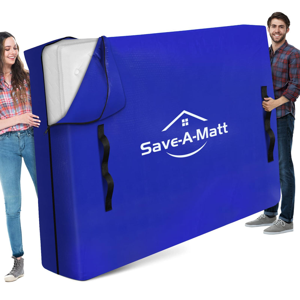 Mattress Bags for Moving, Extra Thick Waterproof Mattress Cover, Full Size