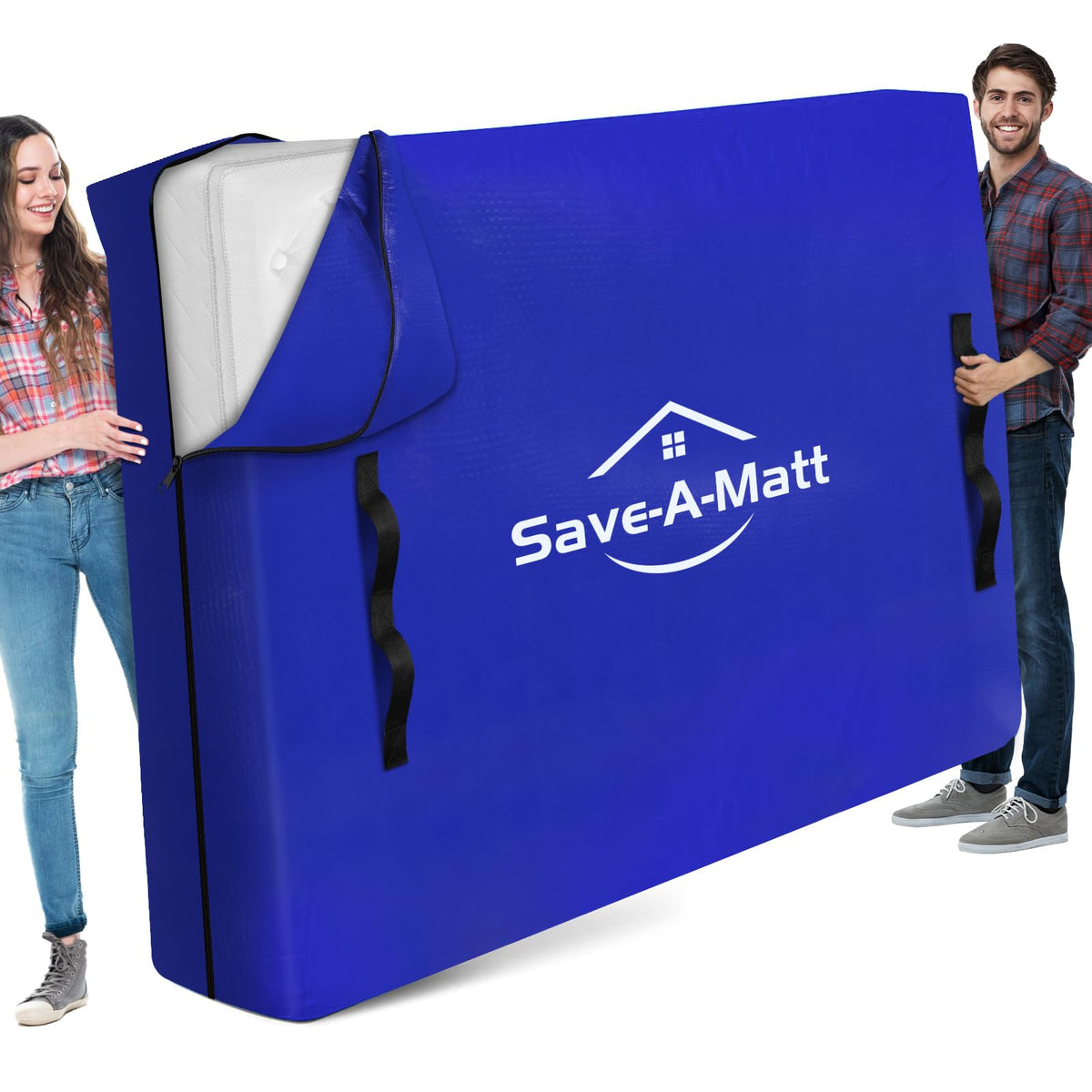 Mattress Bags for Moving, Extra Thick Waterproof Mattress Cover, Full Size