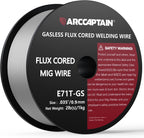 ARCCAPTAIN Flux Core Welding Wire E71T-GS .035" 2LB x 1