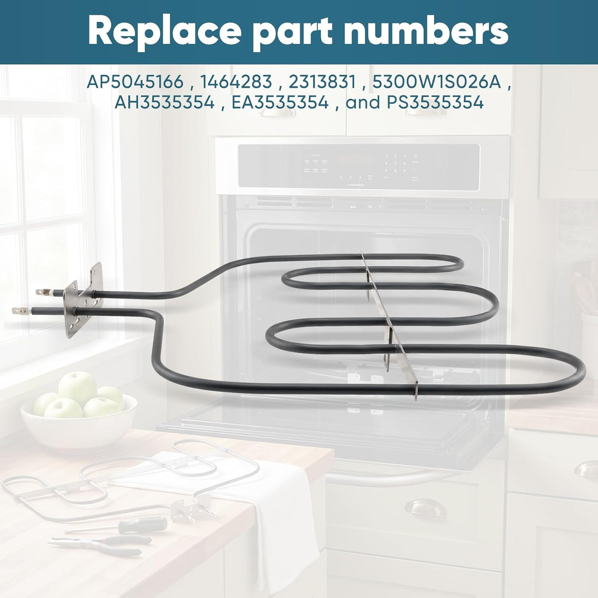 MEE36593201 MEE36593202 Electric Range Bake Element Replacement