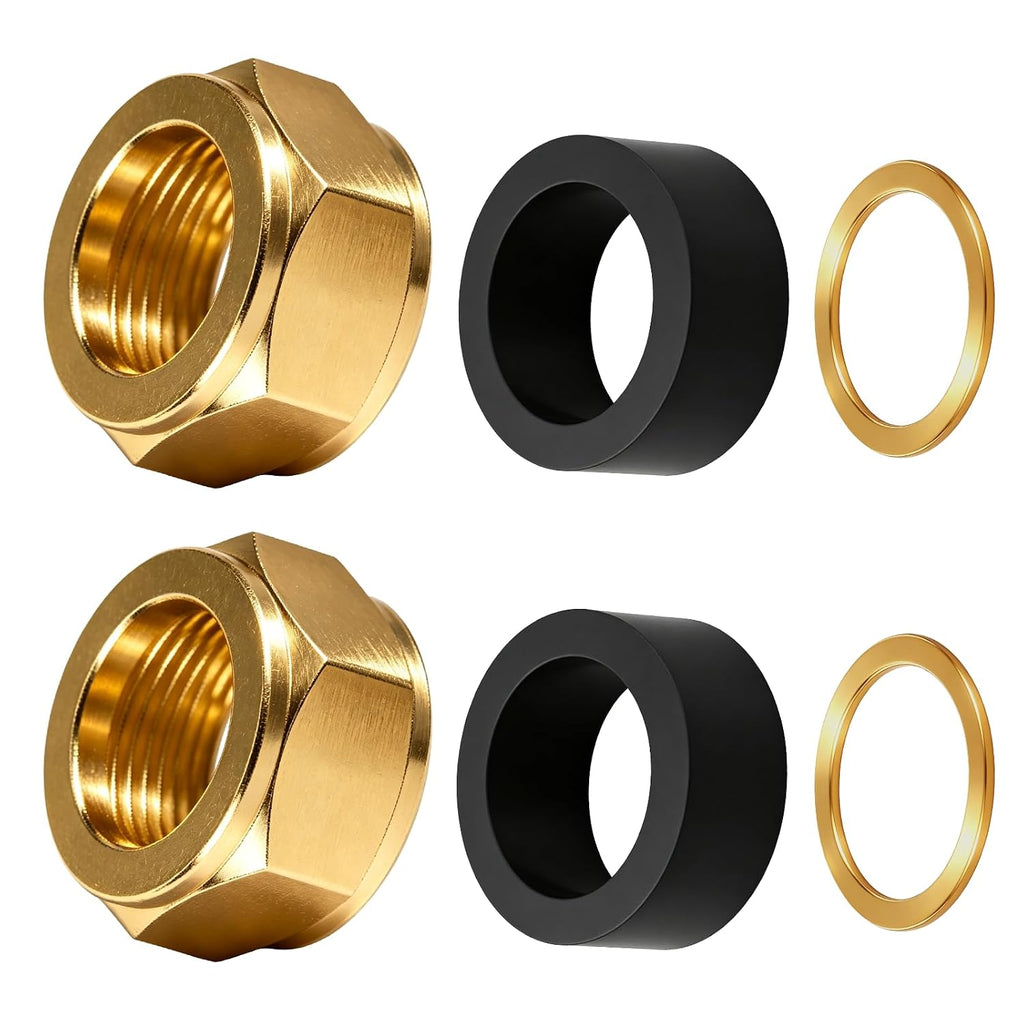 5/8" ID Sight Glass Steamer Parts for Boiler Valve, 1 Set
