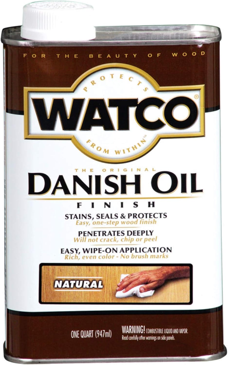 Natural Danish Oil Wood Finish