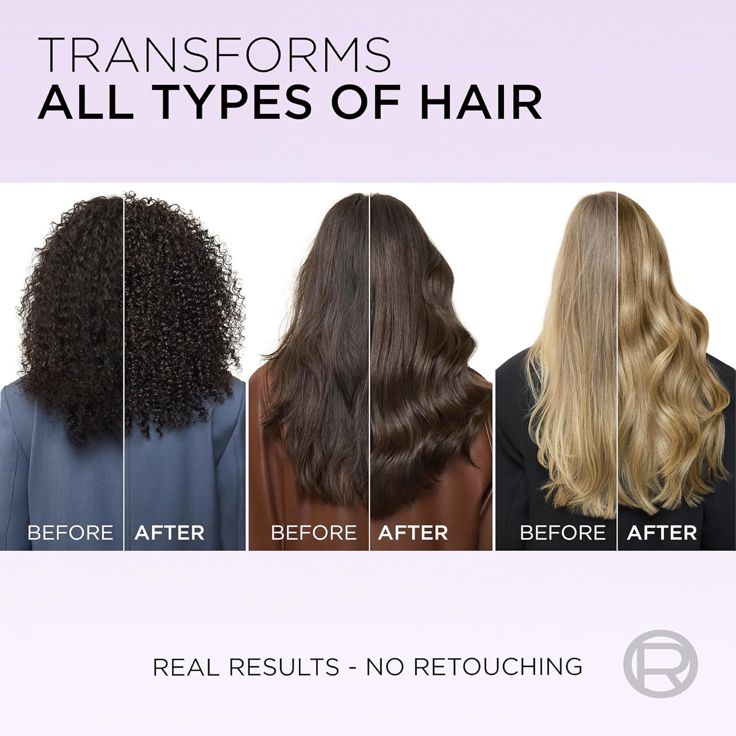 Elvive Hyaluron Plump Shampoo and Conditioner Set for Dry, Dehydrated Hair, 72H Hydrating Hair Care, Infused with