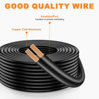 GOSDENG 18/2 Low Voltage Landscape Wire, 18 Gauge Direct Burial Cable 150ft