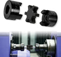 1/2" to 1" L095 Flexible L-Jaw Coupling Log Splitter Pump Coupler