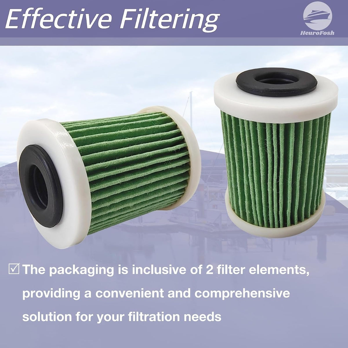 6P3-WS24A Fuel Filter Element for Yamaha 150-350 HP Marine