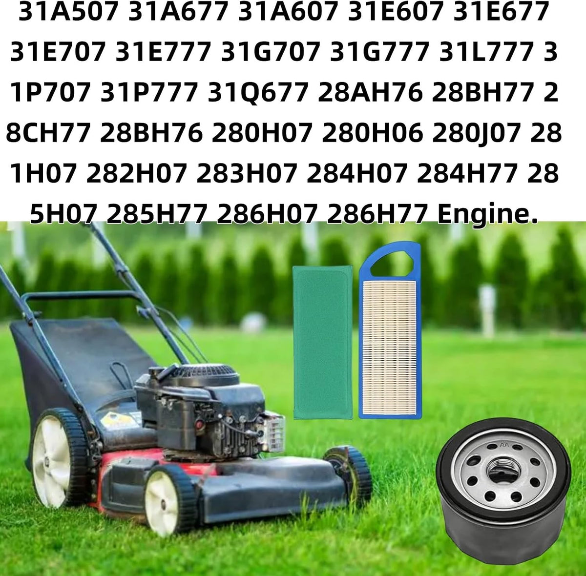 698083 Air Filter Tune up Kit Compatible with Briggs and Stratton 795115 697014 697153 794422 697634