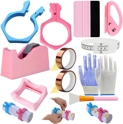 Sublimation Blanks Tumbler Clamp Tool, for 20 Oz Sublimation Blanks, Heat Resistant Gloves, Heat Tape Sublimation