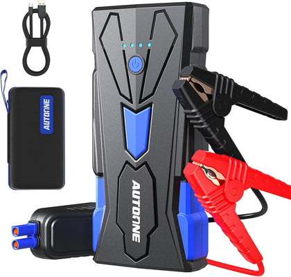 6000A Car Battery Jump Starter Up to All Gas & 12L Diesel Engine, Car Battery Jumper Starter Portable 12V Jump Box