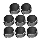 8 Pack Gas Stove Knobs 8mm Cooker Control Switch Oven Knob Stove Burner Knob For Kitchen Replacement Accessories