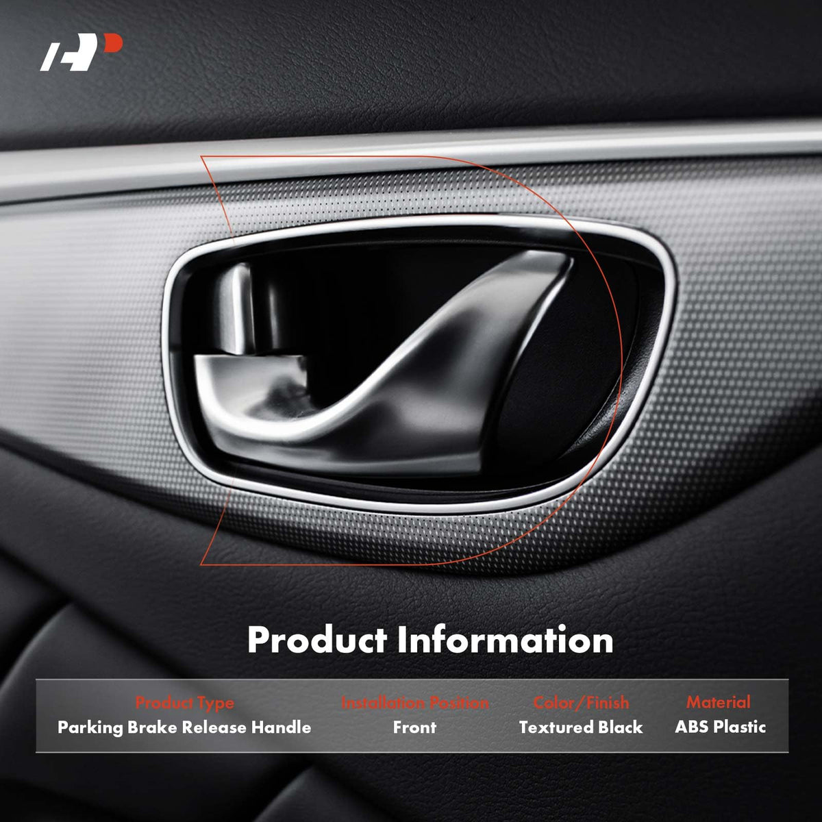 A-Premium Parking Brake Release Handle Compatible with Dodge Models