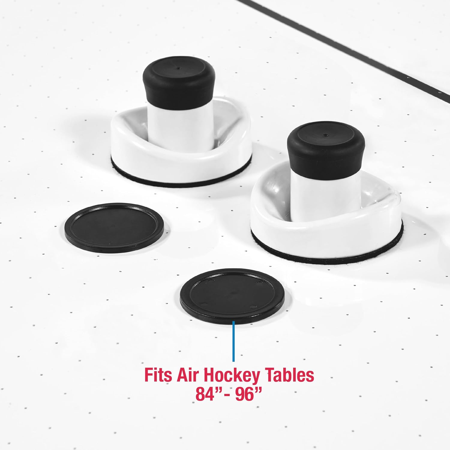 Air Hockey Table with Arcade Electronic Scorer, Perfect for Family Game Rooms