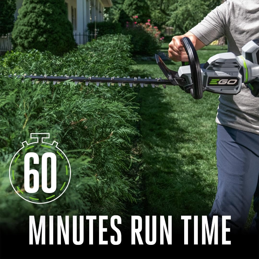 Hedge Trimmer Cordless, Electric Hedge Trimmer 26", Includes 56V 2.5Ah Battery and Charger - HT2601