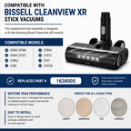 Replacement Nozzle LED & Brushroll for Bissell Cleanview XR Stick Vac
