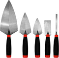 Masonry Hand Tool Set, Concrete Tools Set | Brick Trowel, Pointing Trowel, Margin Trowel, Pointing Trowel for