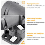 JIAWANSHUN DC24V Vibration Motor 3800RPM with Speed Adapter