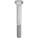 1/2-13 x 4-1/2" Hex Head Cap Screw Bolts, External Hex Drive, Stainless Steel 304, Partially Threaded, Stainless Steel, Quantity 5 By Fastenere