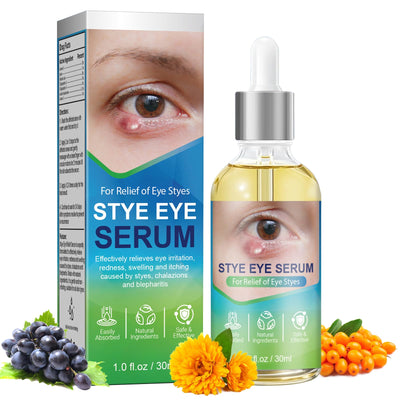 Stye Relief Serum for Eyelids & Under Eye Area, Fast-Acting 1.01 Fl Oz