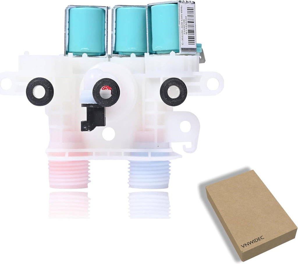 Washer Water Inlet Valve for Whirlpool WTW7000DW2 WTW7000DW3 WTW7000DW4