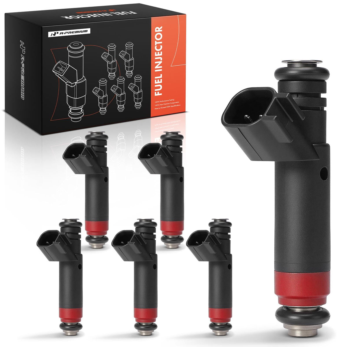 A-Premium Fuel Injectors Compatible with Ford, Mercury