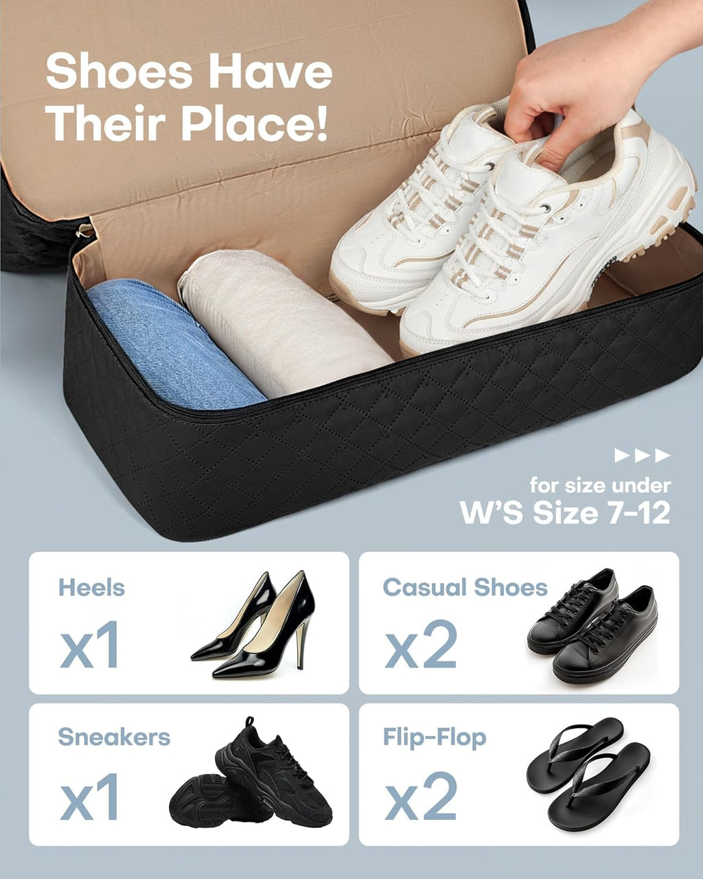 Travel Duffel Bag - Weekender Bags for Women, Gym Tote Bags with Shoe Compartment, Carry On Overnight Bag with
