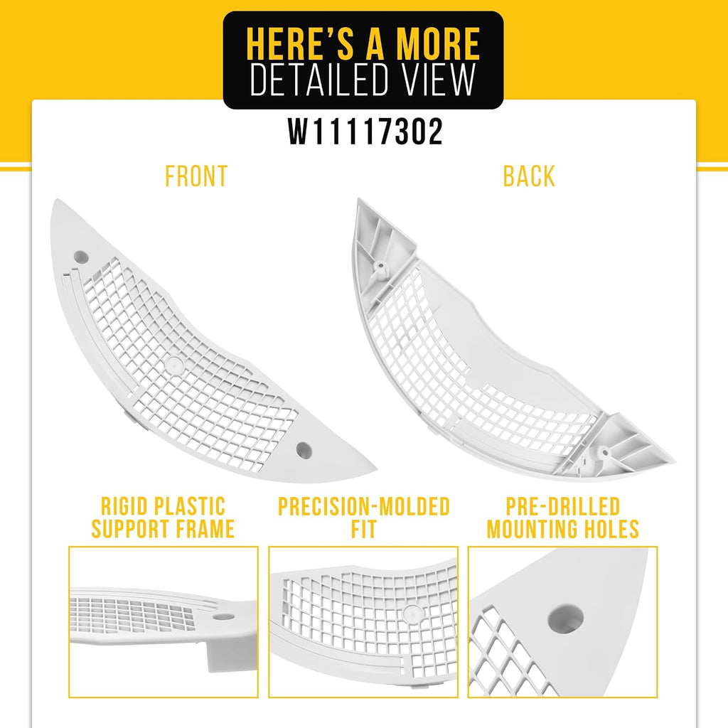 Dryer Lint Filter Cover for Whirlpool WED7600XW0