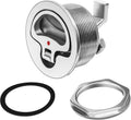 Flush Mount Latch Fits 2-1/2" Hole,316 Stainless Steel Boat Latch