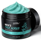 Men's Face Scrub Eucalyptus Exfoliating Facial Scrub for Men Exfoliator