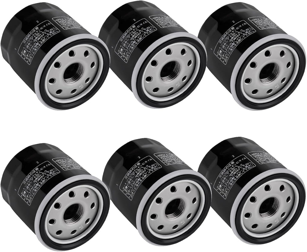 49065-0724 Oil Filter Compatible With Kawasaki 49065-7010 FX751V FX801V FX850V FX921V FH381V FH430V FH480V FH541V FH580V FH601V FH641V FH680V FH721V FH601D FH680D FH721D FH770D KAF300 400 620 (6)