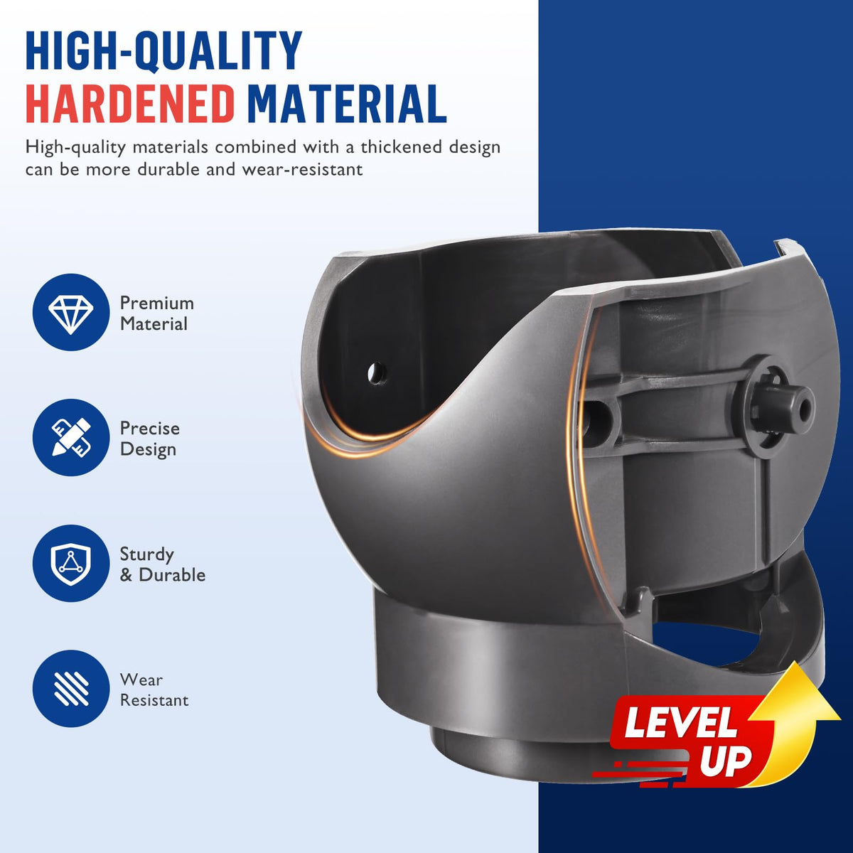 Upgraded Ball Wheel+ Torque Cleaner Head Connector Compatible with Dyson