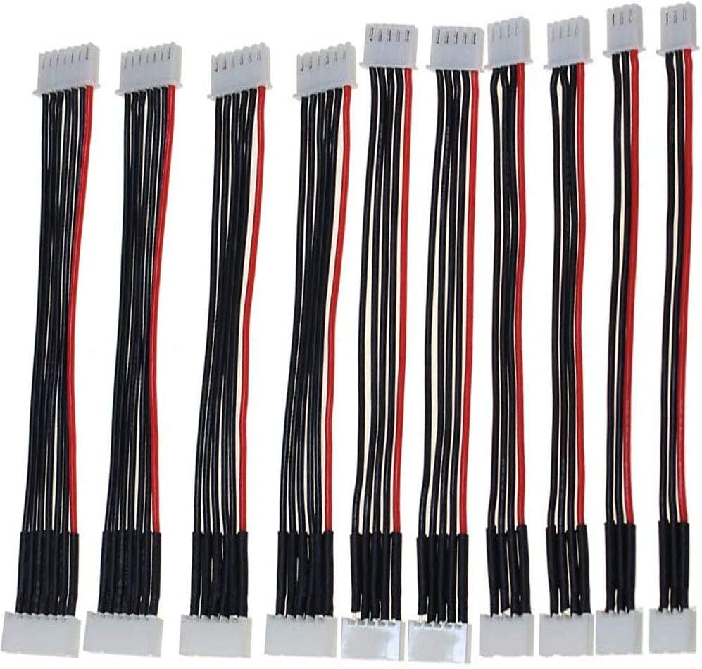 2S/3S/4S/5S/6S Battery Balance Charger Silicone Wire Extension Lead JST-XH Connector Adapter Plug Battery Wire