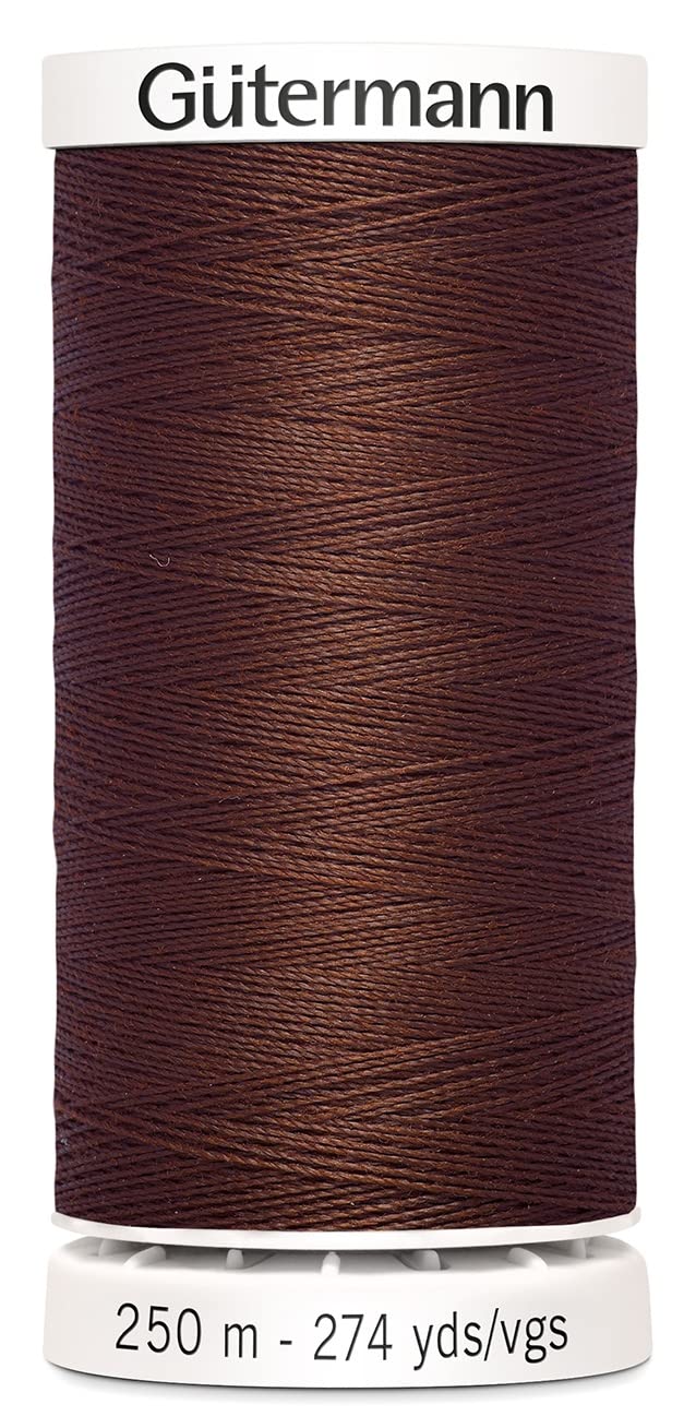 Gutermann Sew-All Thread 273 Yards-Chocolate