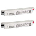 T5 Electronic Fluorescent Ballast, 1 Lamp, 120V, 2 Pack