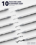 73PCS Advanced Art Supplies Drawing Kit with Fineliner Pens, Mechanical Pencils, 3-Color Sketchbook, Charcoal