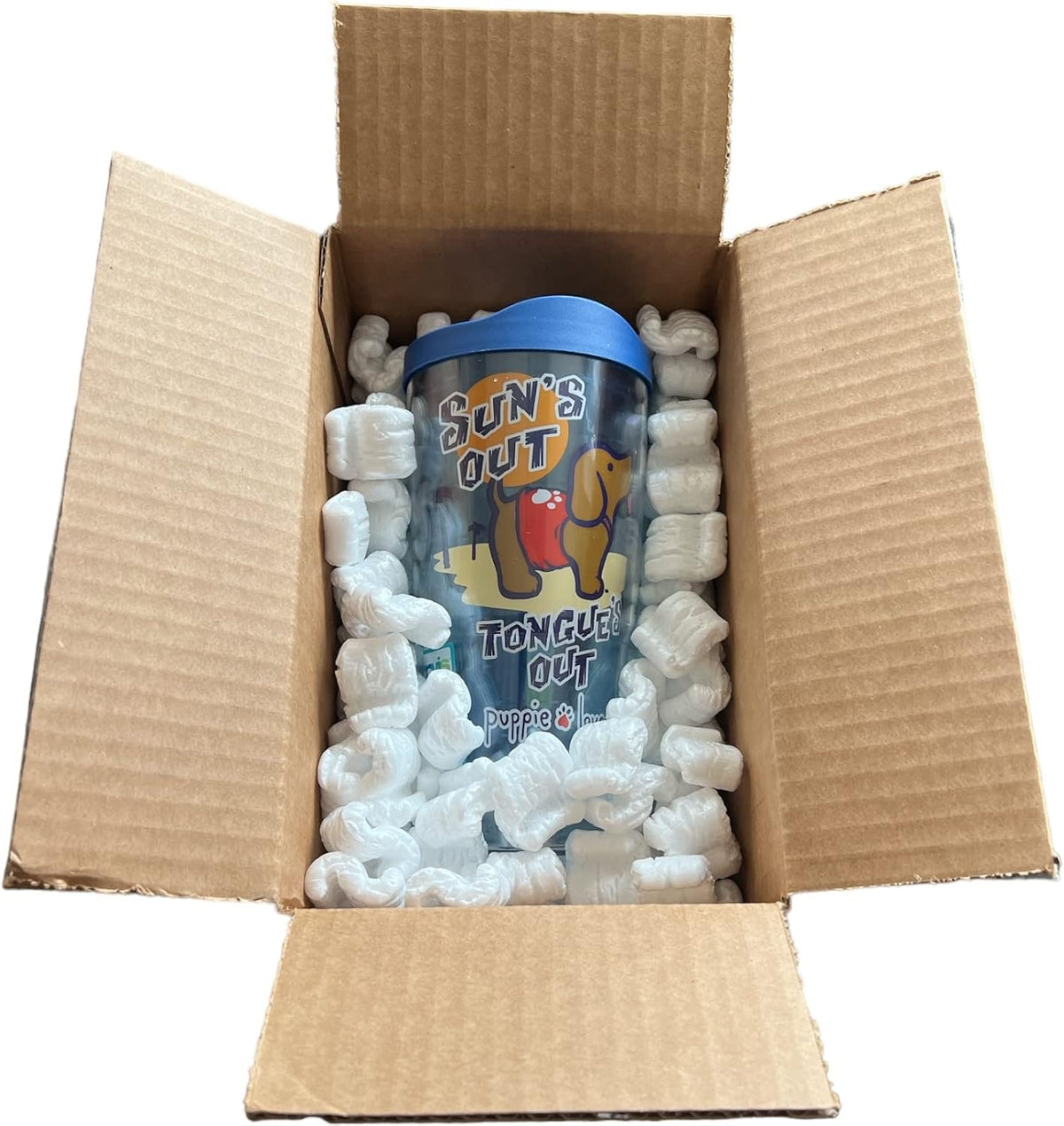 ! Brand 3.5 cu. ft. (22.5 Gallons) Anti-Static Packing Peanuts Popcorn (White)