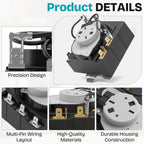 for GE GTDP400GM0WS Dryer Timer Replacement