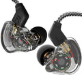 CCZ Yinyoo Melody in Ear Monitors Earphones Headphones Wired Earbuds without Microphone IEM HIFI Bass with 1DD 1BA