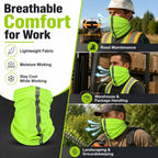 4 Pcs Neck Gaiter Face Mask for Men