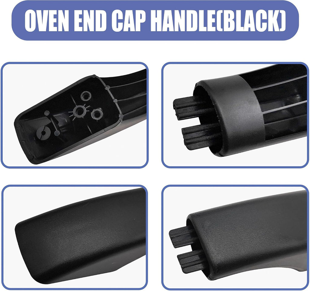 WB07X10034 2 Pack Oven Handle end caps Replacement Fits GE General