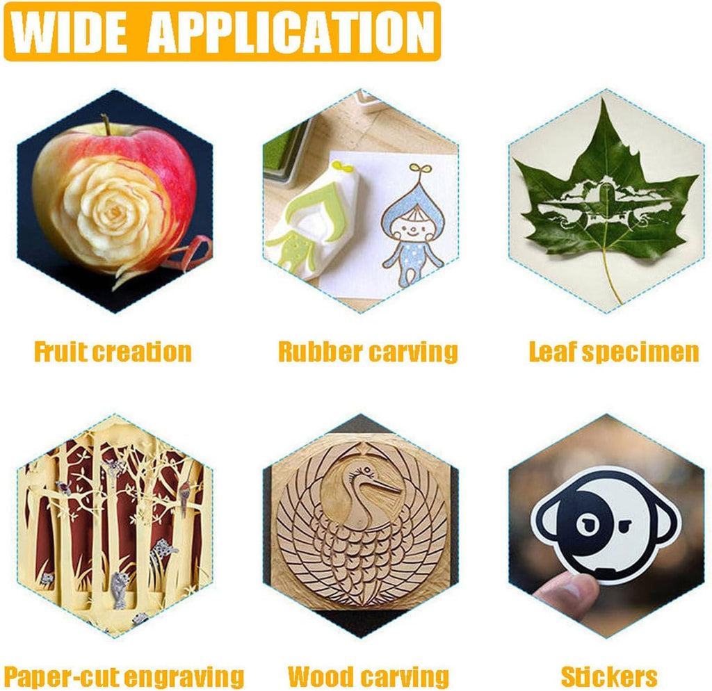 Self Healing Sewing Mat, Exacto Knife Precision Carving Craft Hobby Knife Kit for DIY Art Work Cutting, Hobby