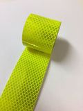 Reflective Tape (3M Fluorescent Yellow/Green, 4 inch x 10 ft)