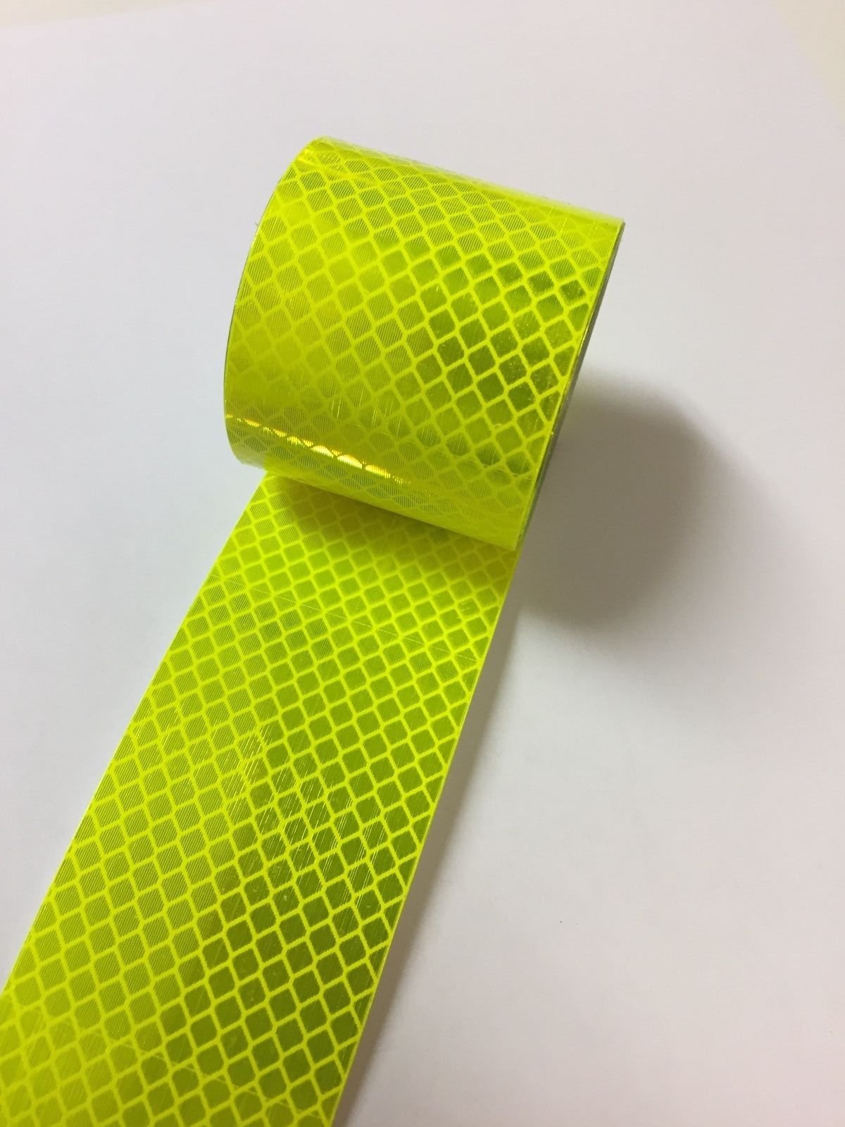 Reflective Tape (3M Fluorescent Yellow/Green, 4 inch x 10 ft)