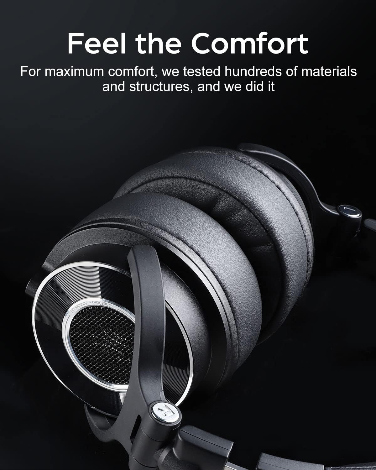 Monitor 60 Professional Studio Headphones for Recording and Mixing | Hi-Res wired monitoring with soft earmuffs and