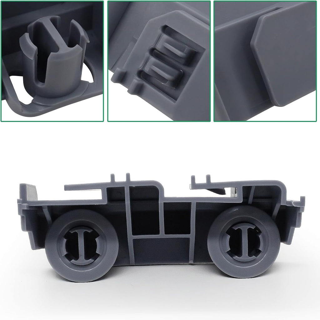 WD28X27241 Dishwasher Rack Carrier and Roller Kit Replacement for GE